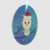 Slaapvolle kerstboomwortel Aangepaste feestdag Ornament (voorkant)