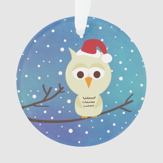 Slaapvolle kerstboomwortel Aangepaste feestdag Ornament (voorkant)