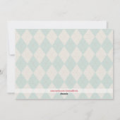 Slaapvolle Love Holiday Photo Card Feestdagenkaart (Achterkant)