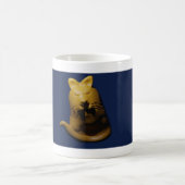 Slaapvolle Mok met kat (Center)