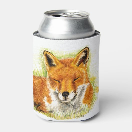 Slaapvos Blikjeskoeler (Blikje Voorkant)