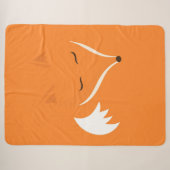 Slaapvos Sherpa Blanket Deken (Voorkant (horizontaal))
