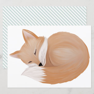 Slaapvos, uitgesneden kaart