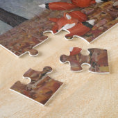 slaapvossen - afbeelding door Sarah Knight Legpuzzel (Zijkant)