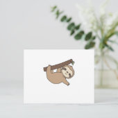 Slaapvrij grappige kalveren voor kinderen briefkaart (Staand voorkant)