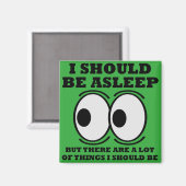 Slaapvrij koelkast Magnet (Voorkant / Achterkant)