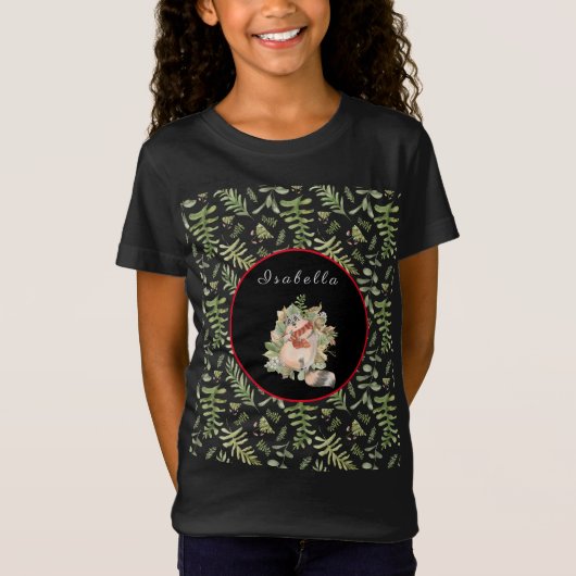 Slaapvrij Raccoon Pas tekst en kleur aan T-shirt (Voorkant)