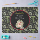 Slaapvrij Raccoon Pas tekst en kleur aan Tissuepapier (Craft)