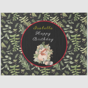 Slaapvrij Raccoon Pas tekst en kleur aan Tissuepapier