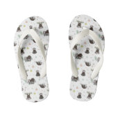 Slaapvrij Slaappatroon Kinder Teenslippers (Voetbed)