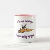 Slaapvrij Tweekleurige Koffiemok (Center)