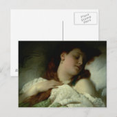 Slaapvrouw Briefkaart (Voorkant / Achterkant)