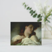 Slaapvrouw Briefkaart (Staand voorkant)