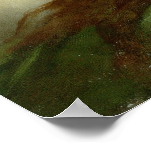 Slaapvrouw Poster (Hoek)