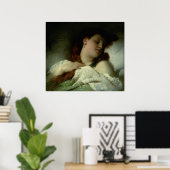 Slaapvrouw Poster (Thuiskantoor)