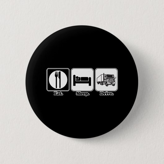 slaapwagen ronde button 5,7 cm (Voorkant)
