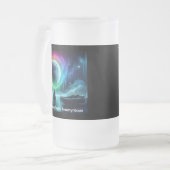 Slaapwandelaars Anoniem Frosted Beer Glass Matglas Bierpul (Voorkant links)