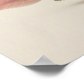 Slaapwandelende Axolotl Poster (Hoek)