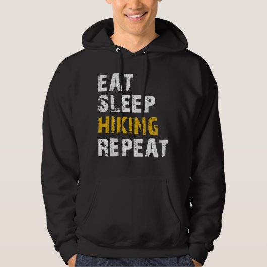 slaapwandelende herhaling hoodie (Voorkant)