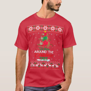 Slaapwel de kerstboom met de lelijke kerstkeuken t-shirt