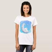 Slaapwel Konijn Maan T-shirt (Voorkant volledig)