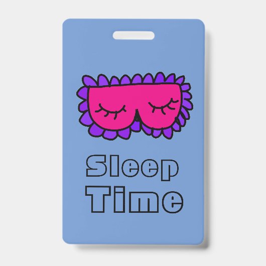 Slaapwijn Badge (Voorkant)