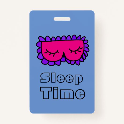 Slaapwijn Badge (Voorkant)