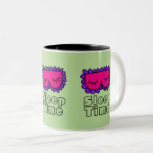 Slaapwijn Tweekleurige Koffiemok (Voorkant rechts)