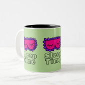 Slaapwijn Tweekleurige Koffiemok (Voorkant links)