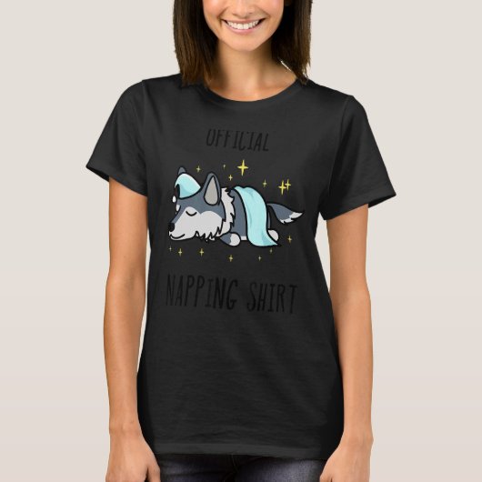 Slaapwolf Pyjama Sleepyhead 2 T-shirt (Voorkant)