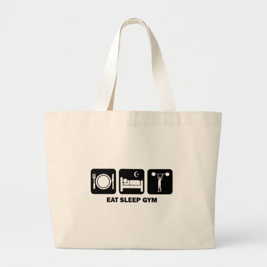 slaapzaal grote tote bag (Voorkant)