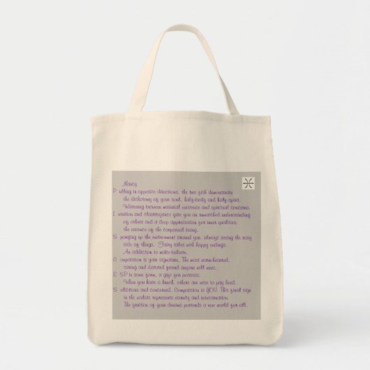 slaapzak tote bag (Voorkant)