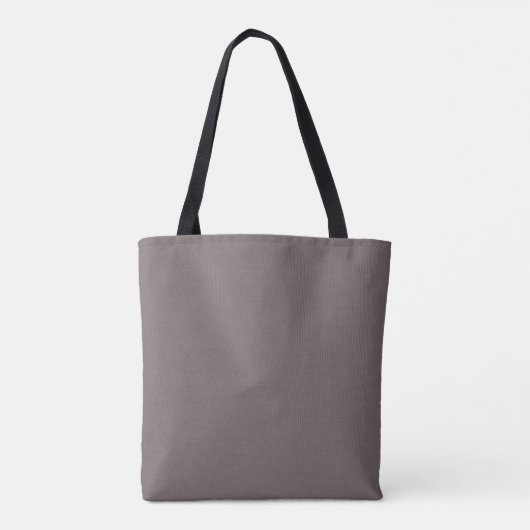 Slaapzak van bruine aarde tote bag (Achterkant)