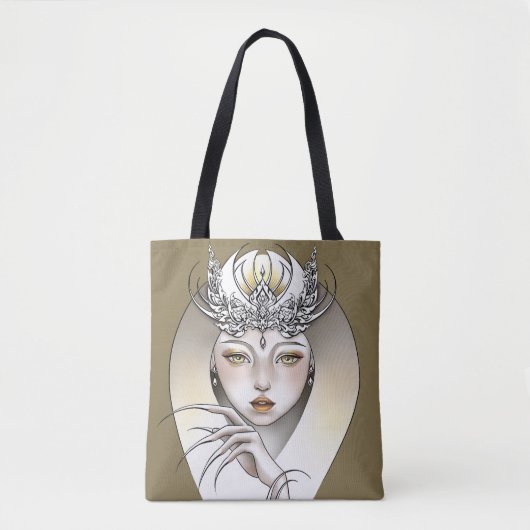 Slaapzak van de maan tote bag (Voorkant)