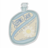 Slaapzalf Sticker (Voorkant)