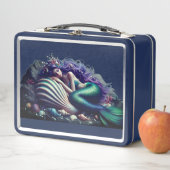 Slaapzeemeermin metalen lunchbox (In situ)