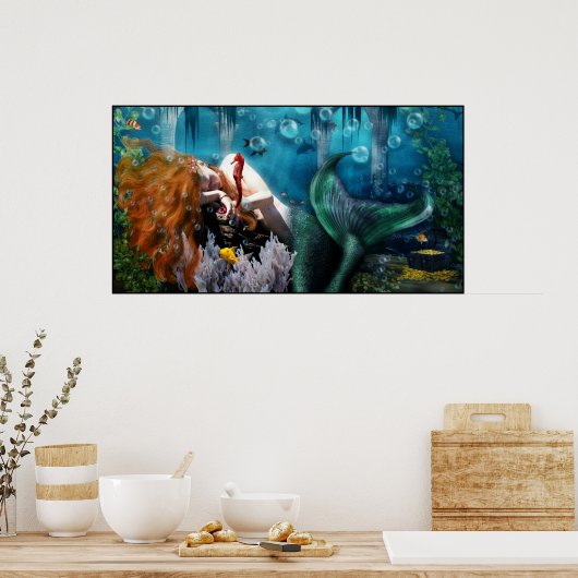 Slaapzeemeermin Poster (Keuken)