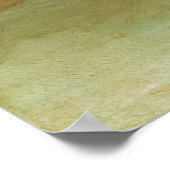 Slaapzigeuner van Henri Rousseau (1897) Poster (Hoek)