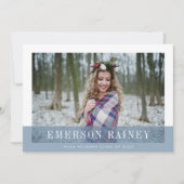 Slaat | Aankondiging en uitnodiging van het Afstud (Voorkant)