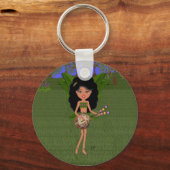 Slaat de Groene Winged Scheerapparaat op met een g Sleutelhanger (Voorkant)