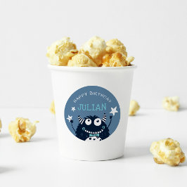 Slaat | Kleine gepersonaliseerde kinderen van afge Ronde Sticker