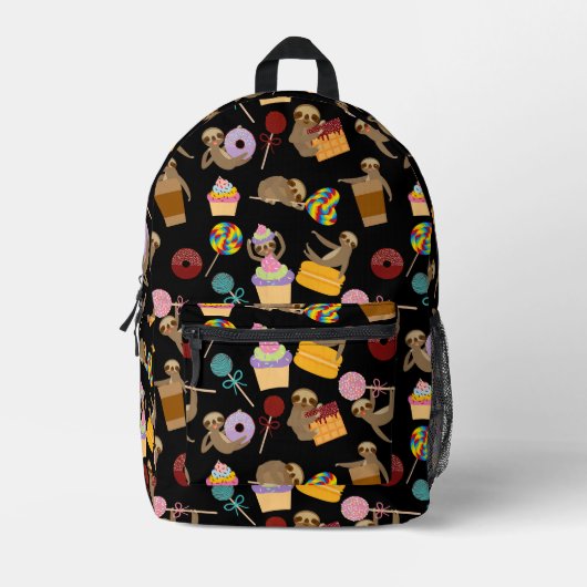 Slaath Sweet behandelt Pattern Bedrukte Rugzak (Voorkant)