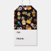 Slaath Sweet behandelt Pattern Cadeaulabel (Voorkant)