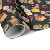 Slaath Sweet behandelt Pattern Cadeaupapier (Rol Hoek)