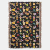 Slaath Sweet behandelt Pattern Deken (Voorkant Verticaal)