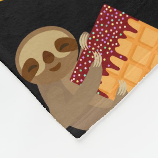 Slaath Sweet behandelt Pattern Fleece Deken (Hoek)