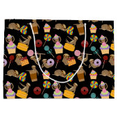 Slaath Sweet behandelt Pattern Groot Cadeauzakje (Achterkant)