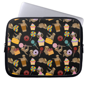 Slaath Sweet behandelt Pattern Laptop Sleeve