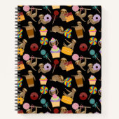 Slaath Sweet behandelt Pattern Notitieboek (Voorkant)