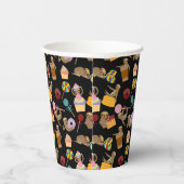 Slaath Sweet behandelt Pattern Papieren Bekers (Rechts)